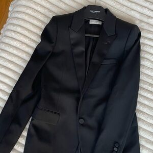 Saint Laurent Womens Black Blazer